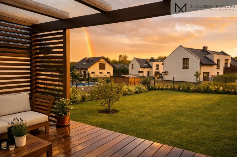 zadaszenie tarasu widok