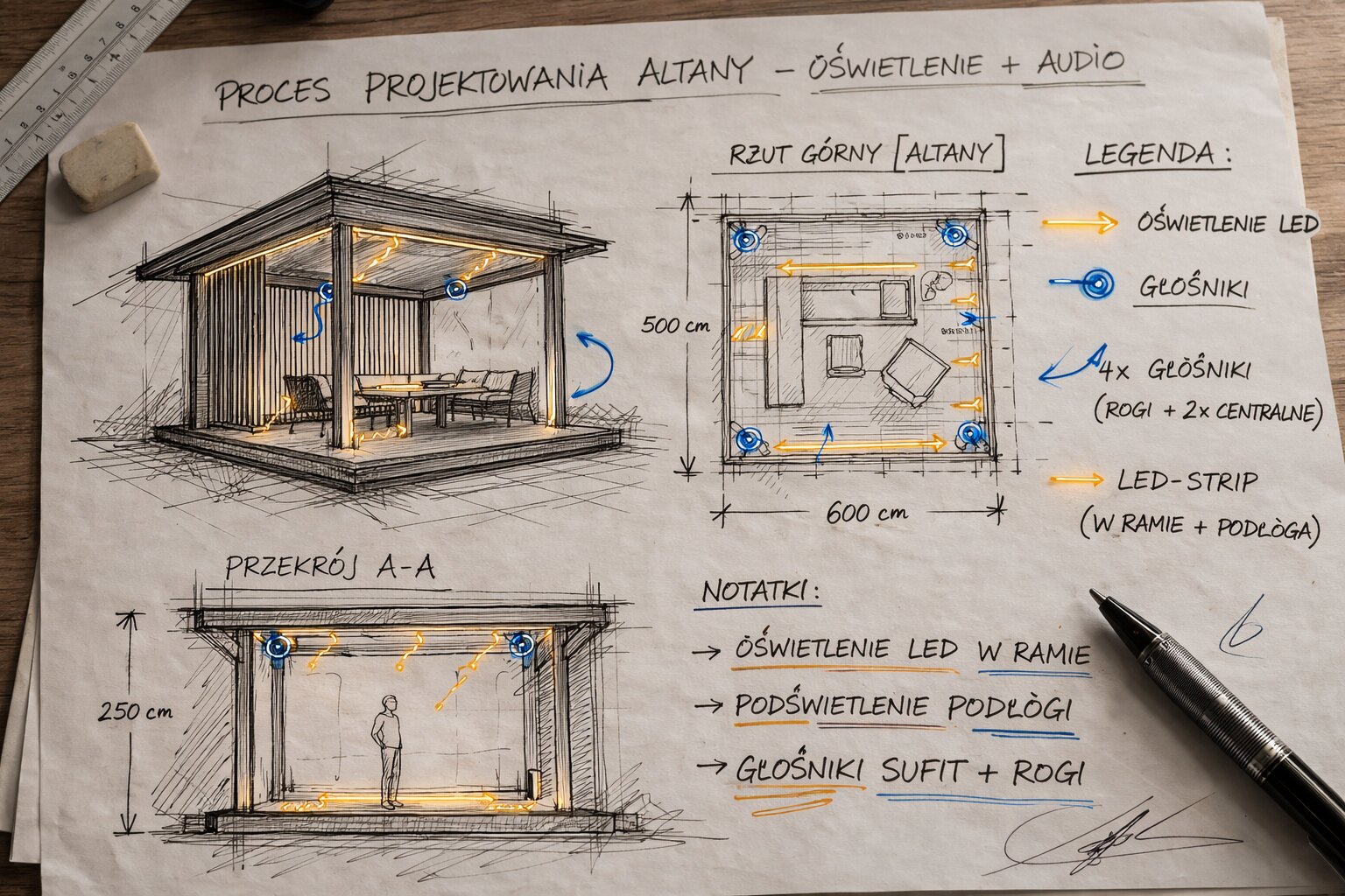 nowoczesne technologie w altanach