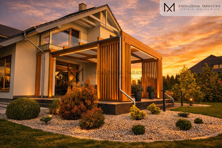 zadaszenie w klasycznej formie