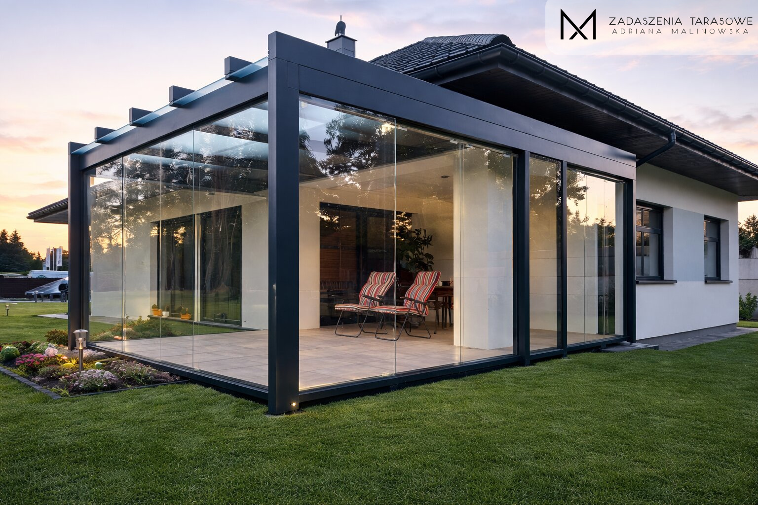 Drewniane zadaszenie