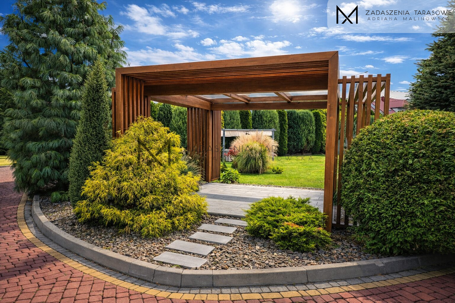 Altana ogrodowa CUBE