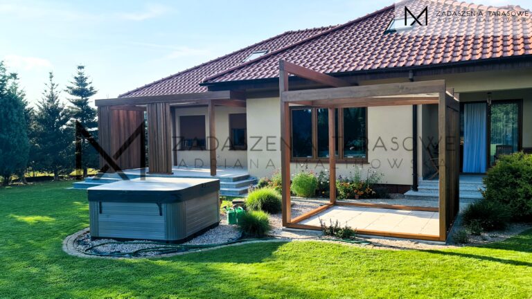 zadaszenie i altrana na jacuzzi