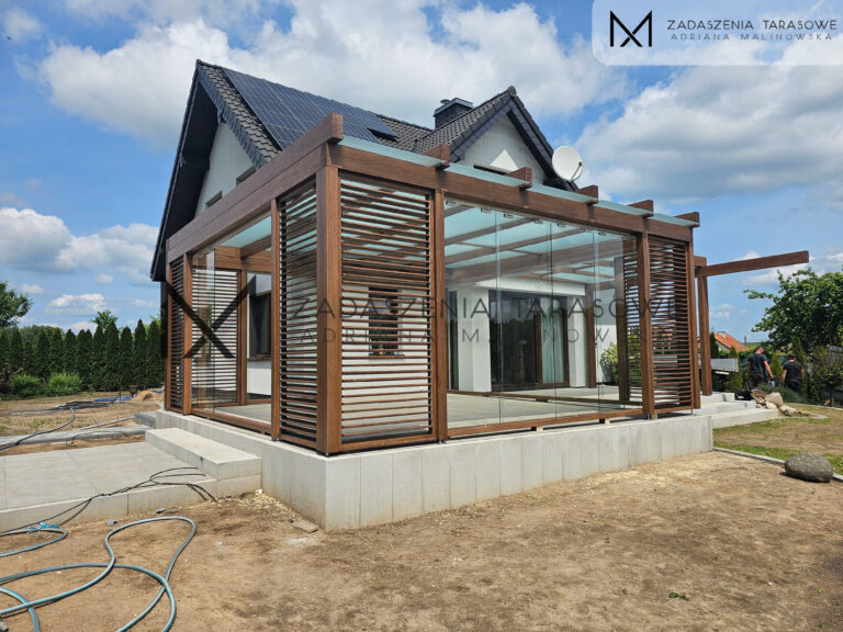 Zadaszenie tarasowe Warmińsko Mazurskie