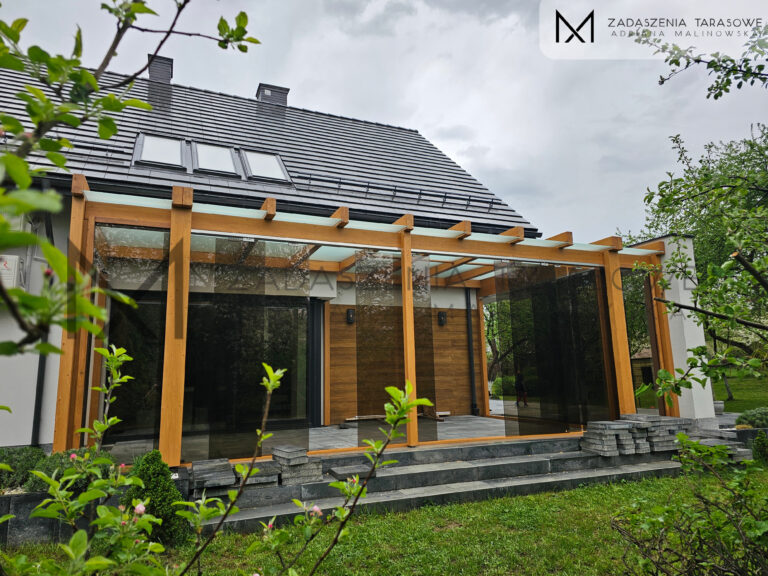 Zadaszenie na tarasie podkarpacie