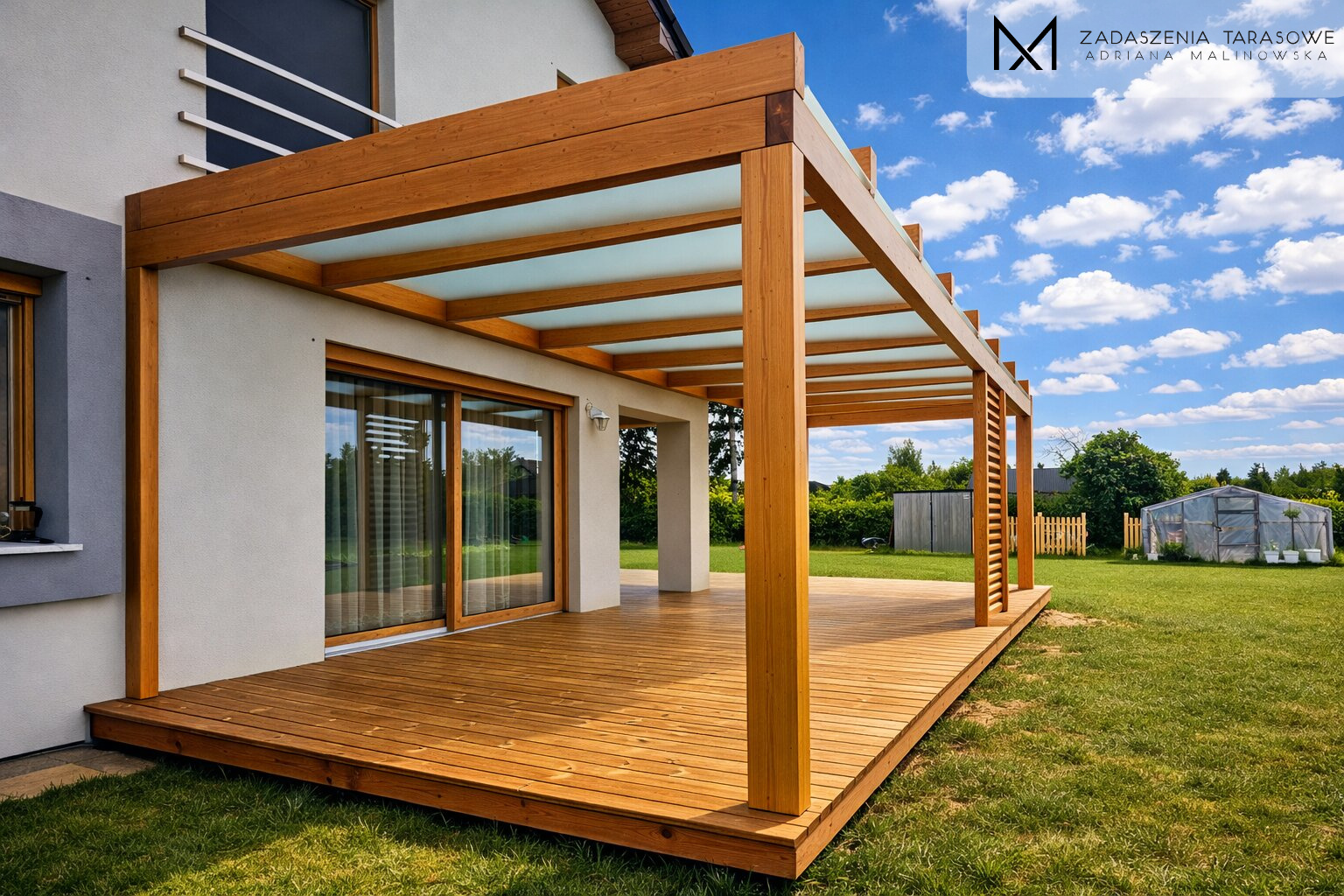 Zadaszenie tarasu narożne Dolny Śląsk