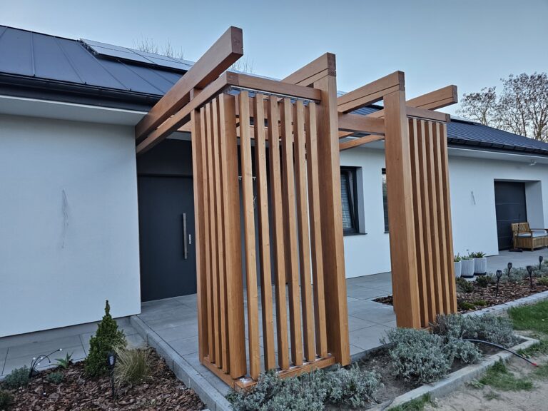 zadaszenie z lamelami mazowieckie