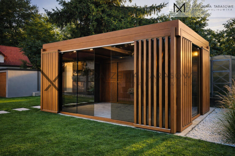 Altana ze szkłem Małopolska