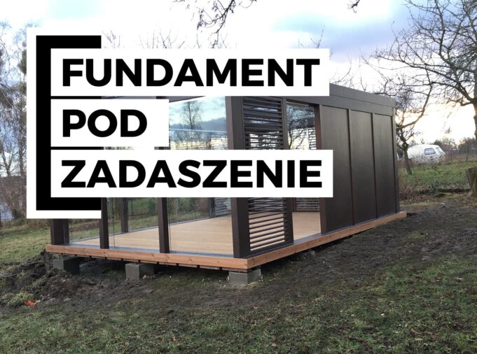 FUNDAMENT POD ZADASZENIE