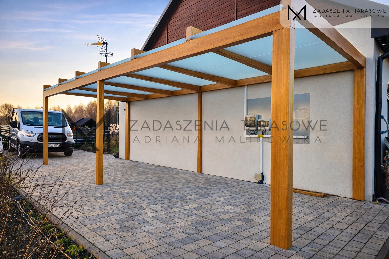 Świętokrzyskie wiata garażowa