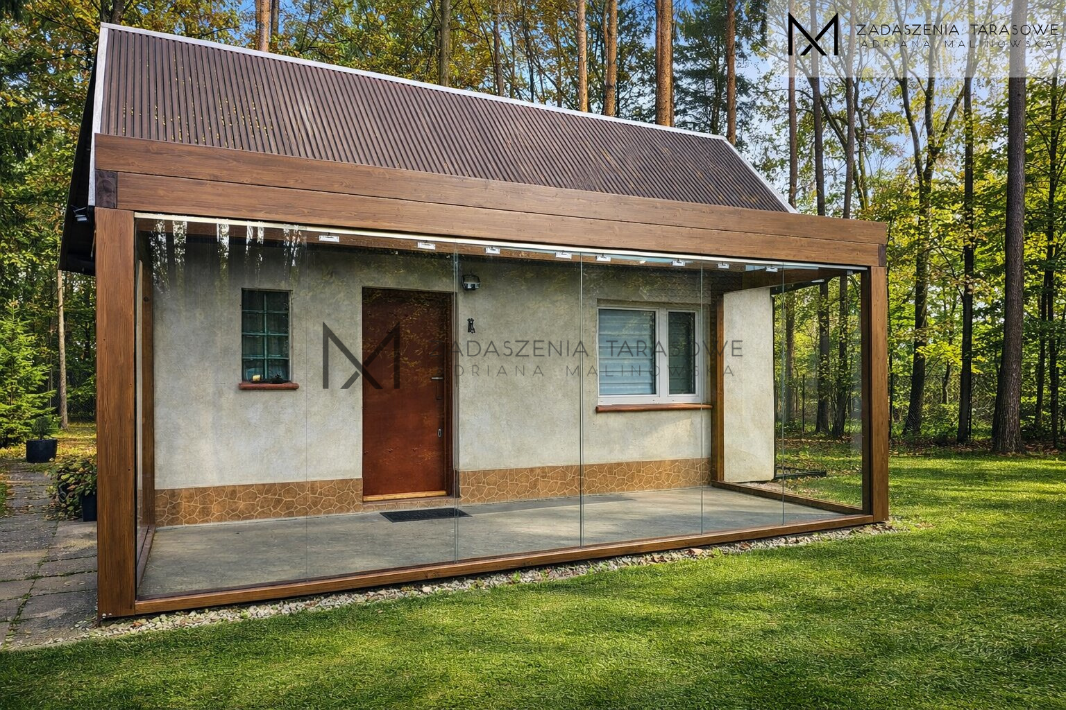 zadaszenie drewniane śląskie