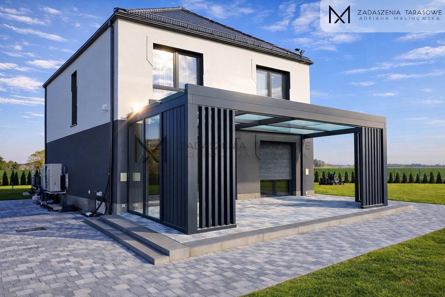 zadaszenie tarasu z drewna