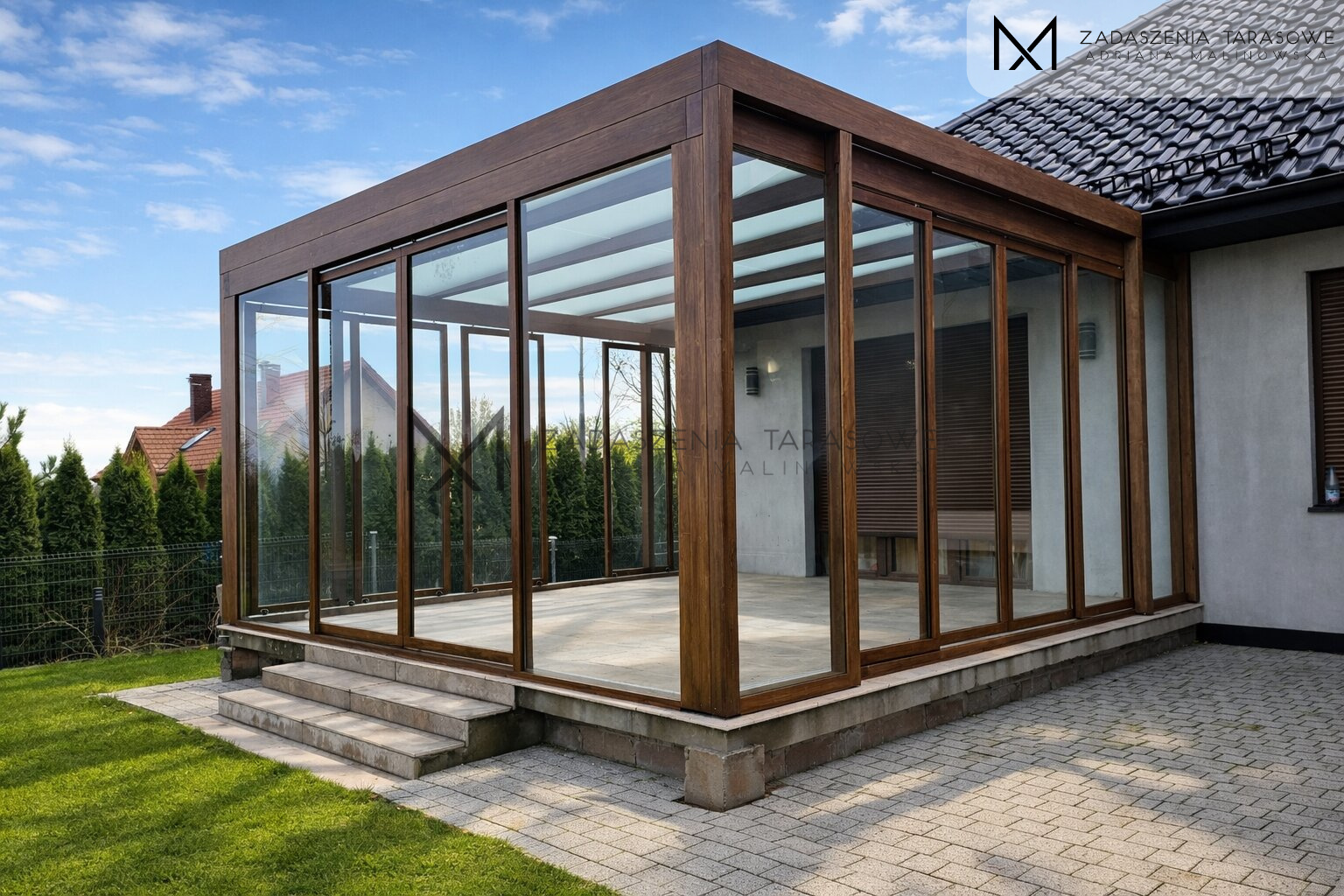 zadaszenie ze szkłem świętokrzyskie